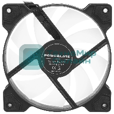 Вентилятор для корпуса Powercase M2 черный, 120 мм, 1500 об/мин, 29.58 дБ, 4 pin