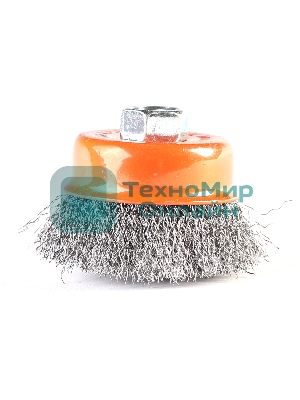 Щетка EDGE by PATRIOT чашеобразная 60ммХМ14 гофрированная проволока