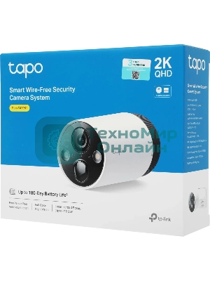 Камера видеонаблюдения IP TP-Link Tapo C420S1 Wi-Fi 3.18-3.18мм цв. корп.:белый