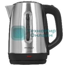 Чайник электрический Delta Lux DE-1015 черный