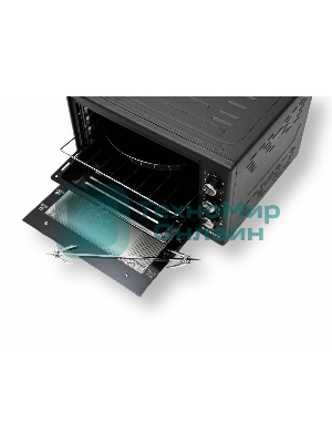 Мини-печь Kraft KF-MO3804RKBL черный Мощность 1500(Вт),Объем 38(Л)