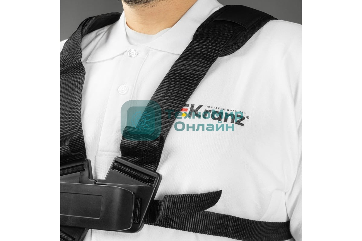 Триммер электрический Kranz KR-1400, от сети, 1400 Вт