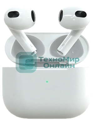 Наушники TWS More Choice БВ11 белый, вкладыши, Bluetooth, сенсорное управление, до 4 ч