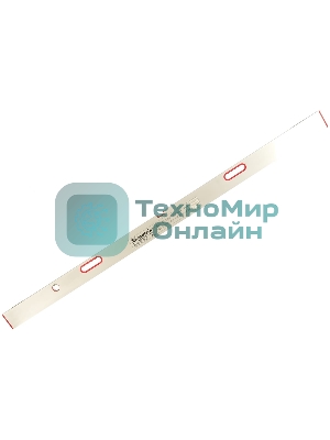 Правило алюминиевое с уровнем Matrix, L-2,0 м, 2 ручки