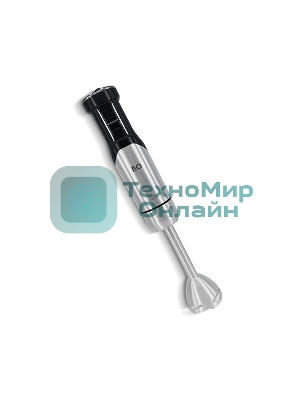 Блендер BQ HB421PS Steel-Black. Мощность 1400 Вт, Режим Турбо 4 в1: Насадка для пюре + блендер+ миксер + измельчитель