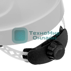 Каска защитная ударопрочная Denzel ABS/PC, плавная регулировка, модель 