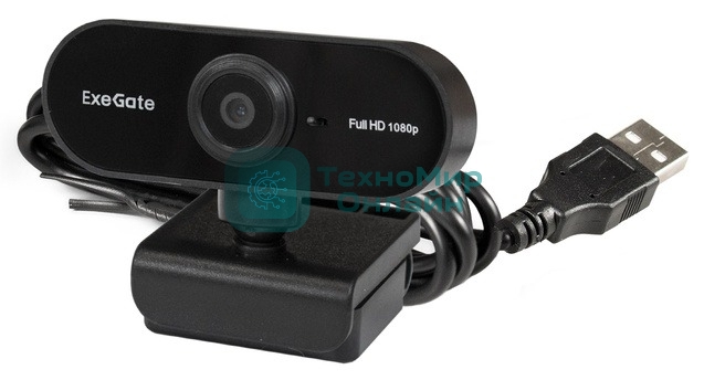 Веб-камера ExeGate EX287379RUS Stream C925 FullHD T-Tripod (матрица 1/3