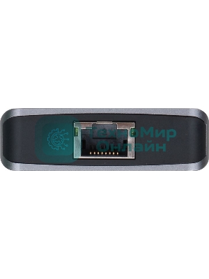 USB-концентратор VCOM CU4706, USB Type-C, HDMI/DP/USB3.0/TC/USB2.0/RJ45/SD/TF/PD/3.5 мм jack, USB Type-C