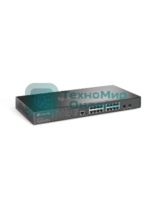 Коммутатор TP-Link SG3218XP-M2 (L2+) 16x2.5Гбит/с 2xКомбо(10Gbase-T/SFP+) 2SFP+ 8PoE+ 240W управляемый