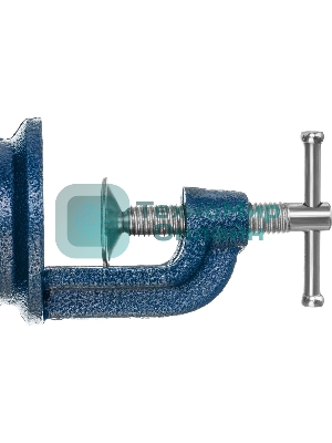 Тиски Сибртех слесарные настольные поворотные ширина рабочихгубок 65мм наковальня