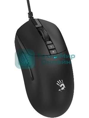 Мышь проводная A4Tech Bloody W72 Ultra черный, 20000 dpi, USB, кнопки - 7