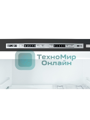 Холодильник Atlant XM 6624-159 черный двухкамерный 228/119л морозилка снизу