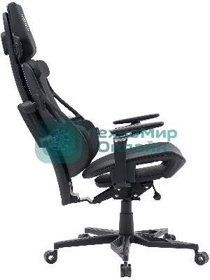 Кресло Cactus CS-CHR-DUO-BBK черный, экокожа