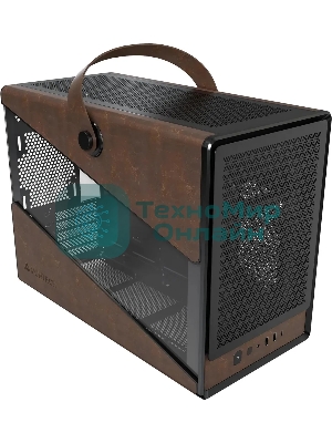 Компьютерный корпус Montech Heritage (B) черный без БП mATX 9x120мм 2x140мм 2xUSB3.0 audio bott PSU