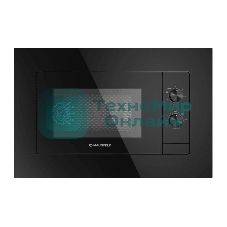 Микроволновая печь встраиваемая Maunfeld JBMO725BK01 черный, 20 л, 700 Вт, переключатели - поворотный механизм