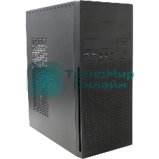Компьютерный корпус MidiTower Powerman DA815BK черный PMP-500ATX-F 2*USB 3.0 ATX