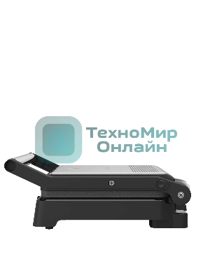Гриль электрический Topdevice EG1/2200 Вт/0-240 °C/раскрытие на 180 °C/несъемные панели/черно-серебристый (TDSEG001_BK)