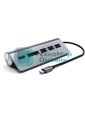 Док-станция Satechi ST-TCHCRM, USB Type-C, USB 3.0/Micro/SD, USB Type-C