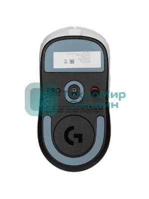 Мышь беспроводная Logitech G PRO X SUPERLIGHT 2 белый, 32000 dpi, радиоканал, USB, кнопки - 5