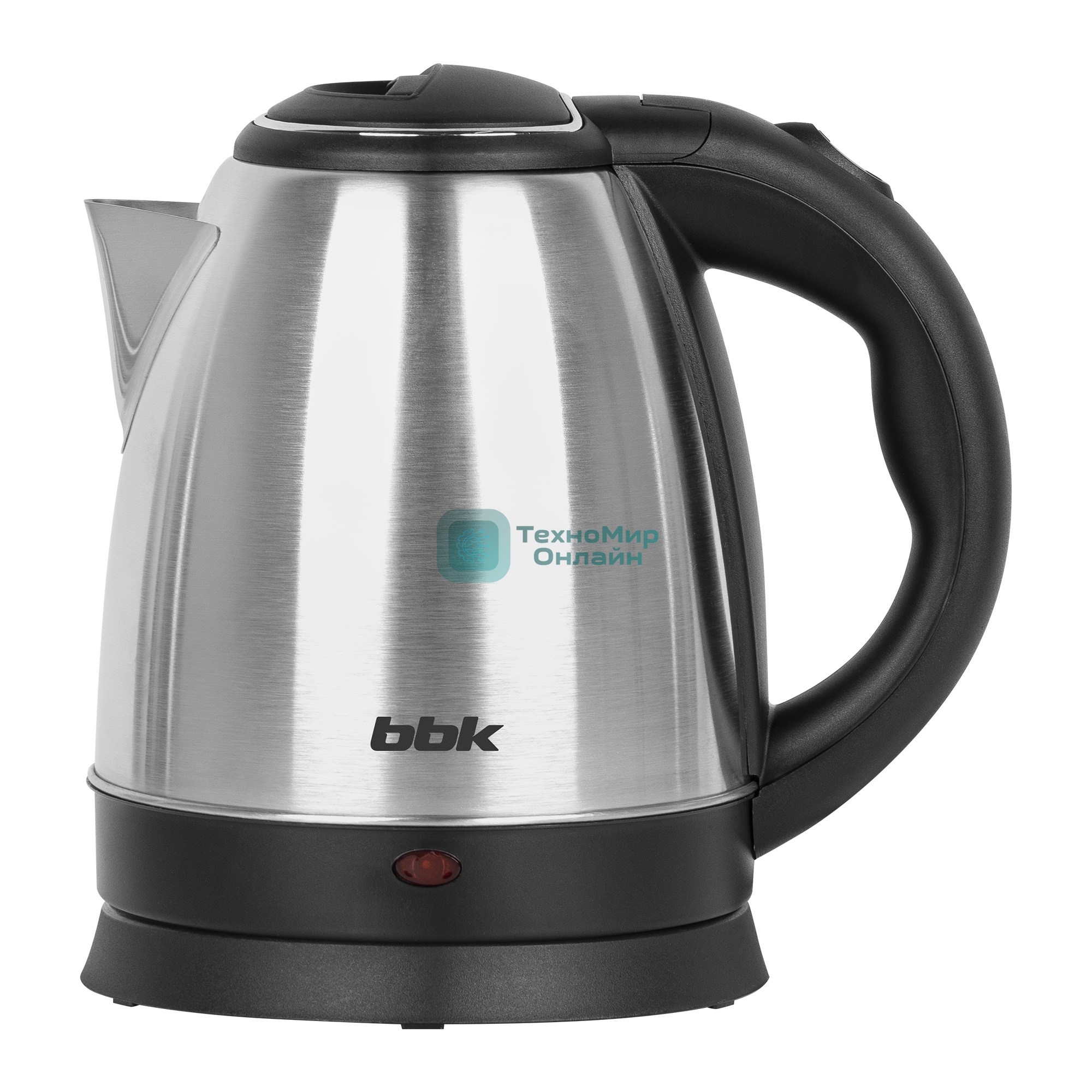 Чайник электрический BBK EK1503S черный/нержавеющая сталь