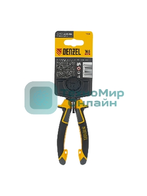 Плоскогубцы комбинированные Denzel 165 мм, трехкомпонентные рукоятки