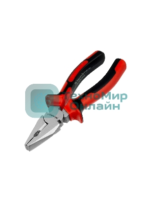 Плоскогубцы Matrix NICKEL 160 мм, никелированные, двухкомпонентные рукоятки