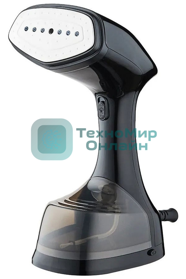 Отпариватель Kelli КL-302 черный, 2200 Вт, 25 г/мин, 350 мл