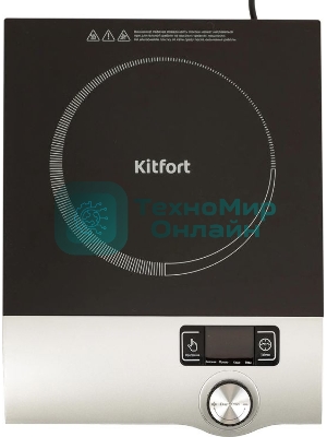 Плита электрическая Kitfort КТ-108 черный (настольная)