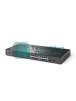 Коммутатор TP-Link SG3218XP-M2 (L2+) 16x2.5Гбит/с 2xКомбо(10Gbase-T/SFP+) 2SFP+ 8PoE+ 240W управляемый