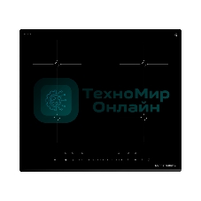 Варочная поверхность Kuppersberg/Варочная поверхность Kuppersberg, индукция, High-Tech, 9 уровней мощности, inverter, таймер, пауза, Booster, автоматическое отключение, Flexi-zone, слайдерное управление, поддержание тепла, черный