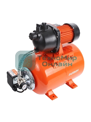 Насосная станция PATRIOT PW 800-20 P, пластик, 20 л, 800 вт.