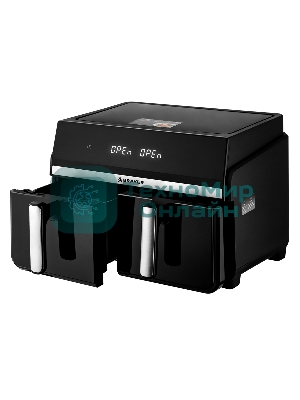 Аэрогриль BRAYER BR2050 черный, 2200 Вт, 10 л, сенсор, 8 программ