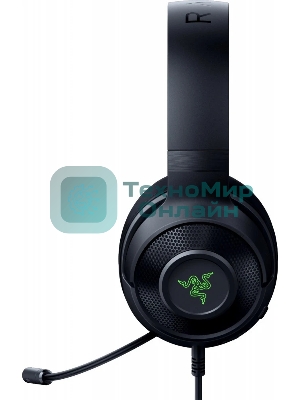 Гарнитура Razer Kraken V3 X чёрный, проводная, USB