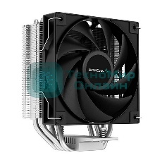 Кулер для процессора DEEPCOOL AG400 черный, 120 мм, алюминий/медь, 2000 об/мин, 31.6 дБ, 4 pin, 220 Вт, 150 мм
