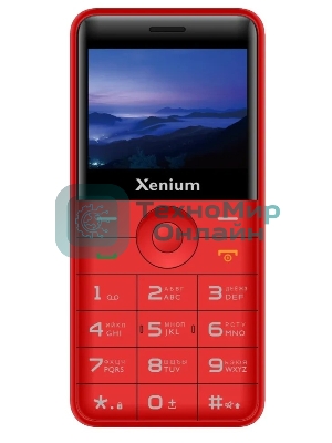 Мобильный телефон Xenium X700 красный