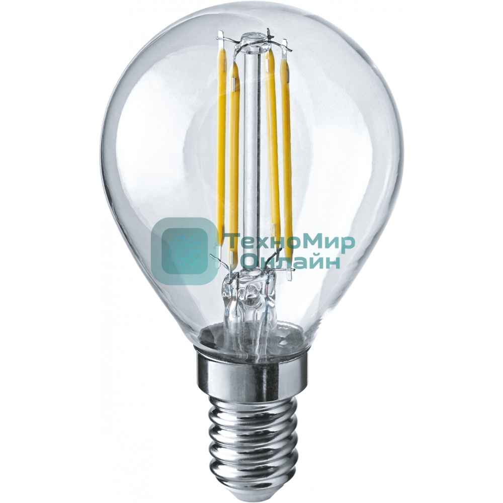 Лампа светодиодная ОНЛАЙТ 80890 OLL-F-G45-12-230-2.7K-E14