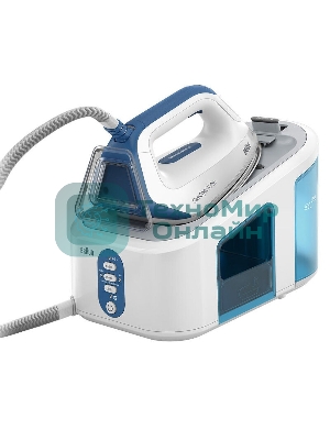 Парогенератор Braun IS3157BL синий/белый, 2400 Вт