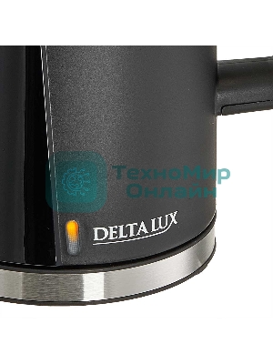 Чайник электрический Delta Lux DE-1011 черный