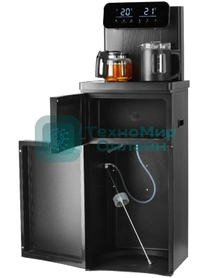 Кулер для воды AEL LD-AEL-80a, нижняя загрузка, нагрев 99 °С, охлаждение 15 °С, черный