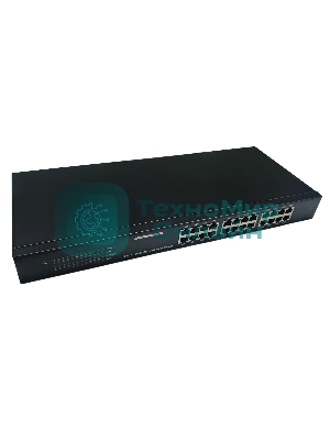 Коммутатор неуправляемый NEOMAX NMS-124P-100-SR, 24 порта 100 Mbps, металл Rack