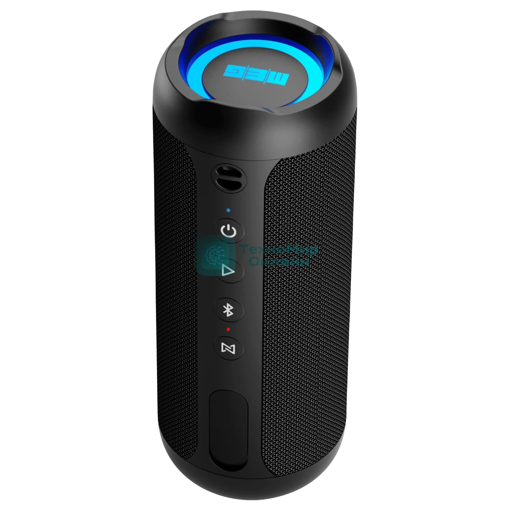 Портативная колонка MEG SCB40BL, 40Вт, Bluetooth 5.4, влагозащита IPX7, время работы 12ч, черная