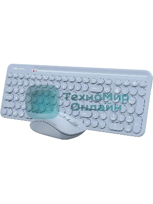 Комплект клавиатура+мышь A4Tech FStyler FG3300 Air2 беспроводной, USB, 2000 DPI, синий