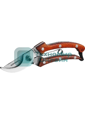 Секатор компактный плоскостной Grinda PRO Line 423417