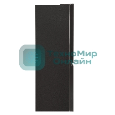 Холодильник Maunfeld MFF183NFSBE черная нержавеющая сталь трехкамерный 270/135л морозилка снизу, NoFrost, Side by Side