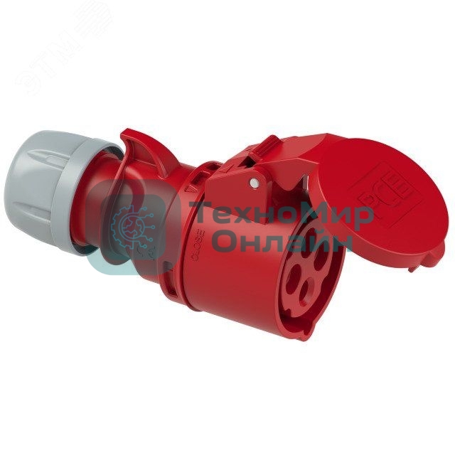 Розетка кабельная 16А/400V/3P+E/IP44