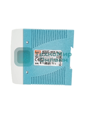 Блок питания AC-DC, 20Вт, вход 85-264V AC, 47-63Гц,120-370В DC, выход 12В,0-1,67A, рег. вых=±10%Uном, в кожухе на DIN-рейку