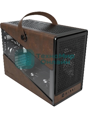 Компьютерный корпус Montech Heritage PRO (B) черный без БП mATX 5x120мм 2x140мм 2xUSB3.0 audio bott PSU