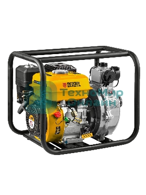 Мотопомпа бензиновая высоконапорная Denzel PX-50H 7 л.с., 2