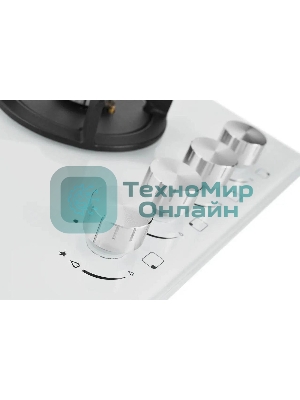 Варочная панель газ ZUGEL ZGH603W, белая