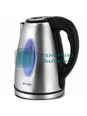 Чайник электрический Vitek VT-7019 ST стальной